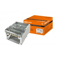 Блок модульный распределительный на DIN-рейку МРБ-100 4П 100А 4х7 групп  SQ0823-0013  TDM