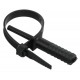 Хомут дюбельный ХД 7х150 черный (50шт/упак)   UHH80-7-150-50-K02-F  IEK