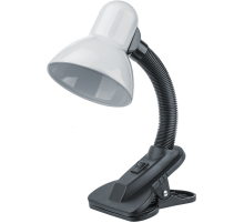 Светильник настольный NDF-C011-60W-WH-E27 прищепка, белый  61639  Navigator