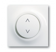 Клавиша для механизма электронного выключателя Busch-Jalousiecontrol , серия impuls, цвет альпийский белый  6430-0-0144   2CKA006430A0144  ABB