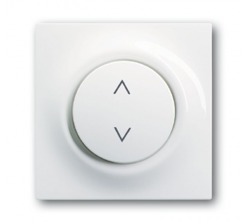 Клавиша для механизма электронного выключателя Busch-Jalousiecontrol , серия impuls, цвет альпийский белый  6430-0-0144   2CKA006430A0144  ABB