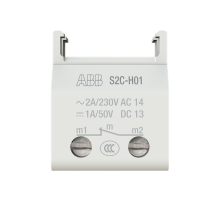 Контакт вспомогательный нижний к НЗ S2C-H01  2CDS200970R0031  ABB