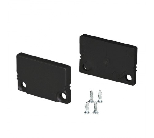 Заглушка SL-SLIM20-H13 BLACK глухая (Arlight, Пластик)  037512  Arlight