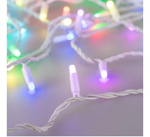 Светодиодная гирлянда ARD-STRING-CLASSIC-10000-WHITE-100LED-MILK-LIVE RGB-DMX (24V, 10W) (Ardecoled, IP65)  031748  Arlight