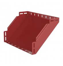 Угол вертикальный внутренний 90 градусов Стандарт 400х80 RAL 3000  PR16.5352  Промрукав