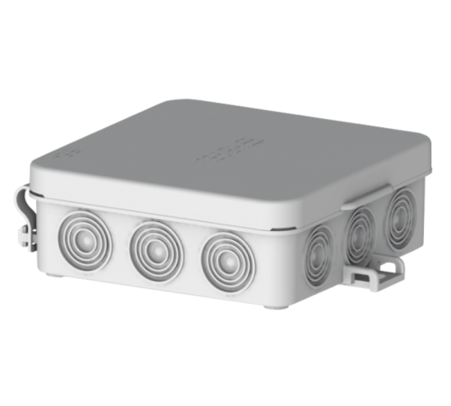 Коробка распределительная 87х87х31, 12 выводов, IP54  КР2503-И  HEGEL