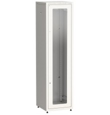 Шкаф LINEA E 47U 600х600мм двери 2шт стек. и метал. сер.  LE35-47U66-GM  ITK