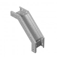 Угловой соединитель внешний к лотку ПЛК 600х60, толщ. 1,5 мм, гор. цинк, 385166  УСВП90-600х60-1,5-ГЦ   Ostec