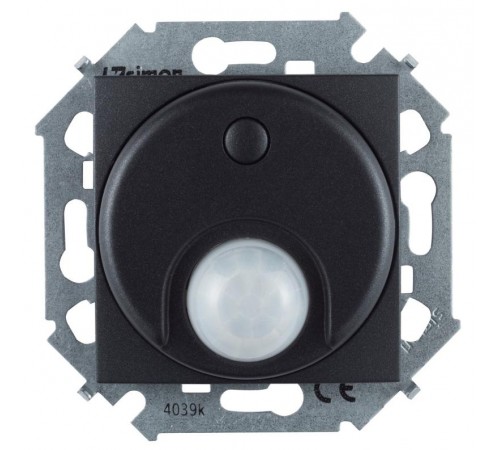 Simon 15 Графит Выключатель с датчиком движения 500 Вт, 230 В, винт. зажим  1591721-038  Simon