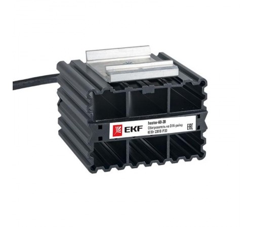 Обогреватель на DIN-рейку 60Вт 230В IP20 EKF PROxima  heater-60-20  EKF