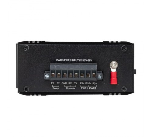 Промышленный управляемый коммутатор уровня L2 ML2-1GX/SFP-4GTP, 1 порт 1000Base-X SFP, 4 порта 10/100/1000Base-T(X) RJ45 c PoE, монтаж на динрейку TSX