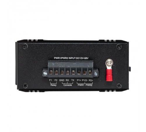 Промышленный управляемый коммутатор уровня L2 ML2-1GX/SFP-4GTP, 1 порт 1000Base-X SFP, 4 порта 10/100/1000Base-T(X) RJ45 c PoE, монтаж на динрейку TSX