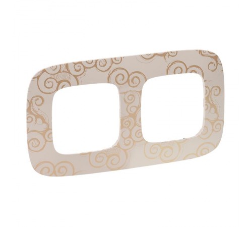 Valena ALLURE Нарцисс золото Рамка 2-ая  754352  Legrand