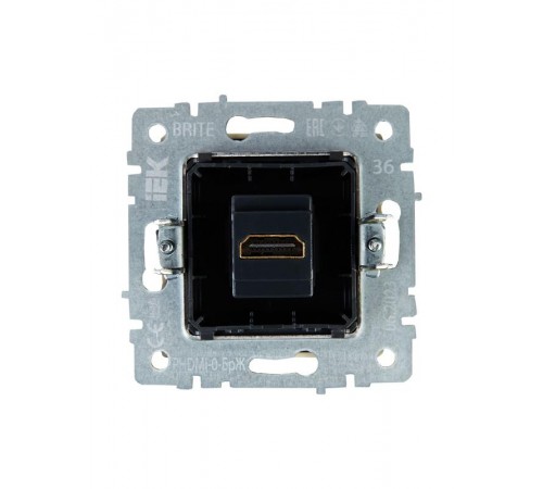 BRITE Розетка HDMI РHDMI-0-БрЖ жемчужный   BR-H10-K36  IEK