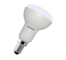 Лампа светодиодная LED STAR R50 7W, E14 LEDSR5060 7W/840 230VFR E14 10X1 RU  4058075282575  Osram