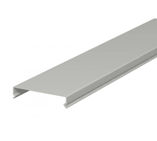 Крышка кабельного канала LKV 75 мм (ПВХ,серый) (LKV D 75)  6178510  OBO Bettermann