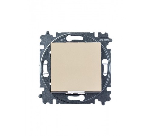 ABB Levit Слоновая кость / белый Выключатель кнопочный 1-кл.  3559H-A91445 17W  2CHH599145A6017  ABB