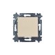 ABB Levit Слоновая кость / белый Выключатель кнопочный 1-кл.  3559H-A91445 17W  2CHH599145A6017  ABB