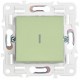 SKANDY Выключатель 1-клавишный проходной с индикацией 10А SK-V08M мятный  SK-V12-1-10-K06  IEK