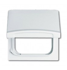 Плата промежуточная с крышкой для центральных плат , IP44, серия Allwetter 44, цвет альпийский белый  1710-0-1860   2CKA001710A1860  ABB