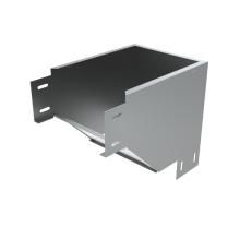 Угол внеш. верт. 50х100 мм с разворотом трассы на 180 гр.  VLTD90-50-100  КМ-профиль