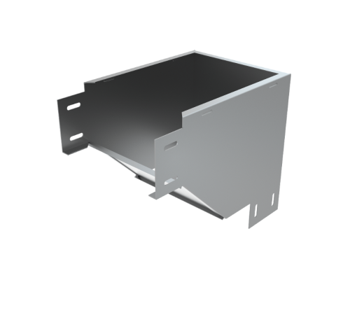 Угол внеш. верт. 50х100 мм с разворотом трассы на 180 гр.  VLTD90-50-100  КМ-профиль