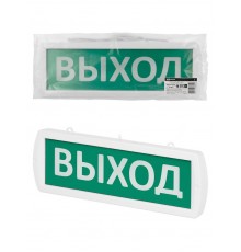 Оповещатель охранно-пожарный световой Топаз-24-Д "Выход" 24 В, IP52 SQ0349-0405  TDM