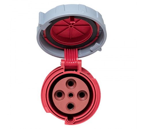 Розетка переносная 2342 3Р+РЕ 63А 380В IP67 EKF PROxima  ps-2342-63-380  EKF