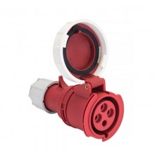 Розетка переносная 2342 3Р+РЕ 63А 380В IP67 EKF PROxima  ps-2342-63-380  EKF