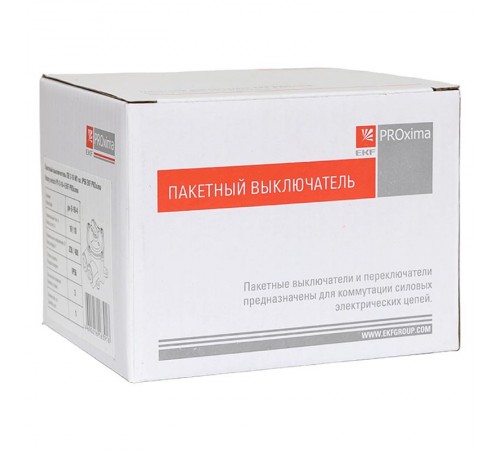 Пакетный выключатель ПВ 3-16 М1 пл. IP56 EKF PROxima  pv-3-16-4  EKF