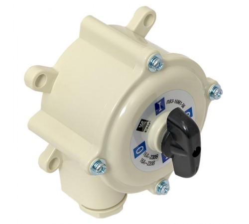 Пакетный выключатель ПВ 3-16 М1 пл. IP56 EKF PROxima  pv-3-16-4  EKF