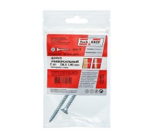 Саморез ШУц 6,0х90 пот. гол. (2 шт) - пакет ( 0,024 кг)  102459  Tech-KREP