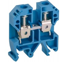 Клемма винтовая КВИ-6мм2 синяя  YZN30-006-K07  IEK