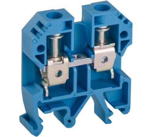 Клемма винтовая КВИ-6мм2 синяя  YZN30-006-K07  IEK