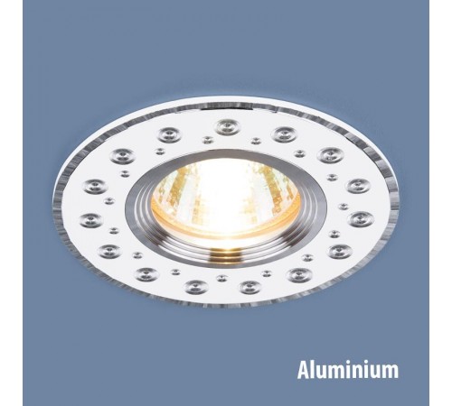 Светильник точечный встраиваемый 2008 MR16 WH белый  a032382  Elektrostandard