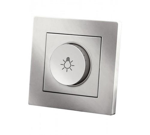 Светорегулятор 300 Вт серебр. металлик "Сенеж"   SQ1816-0228  TDM