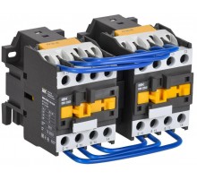 Контактор КМИ-22530 реверс 25А 400В/АС3 2НО  KKM23-025-400-20-1  IEK