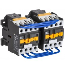 Контактор КМИ-22530 реверс 25А 400В/АС3 2НО  KKM23-025-400-20-1  IEK