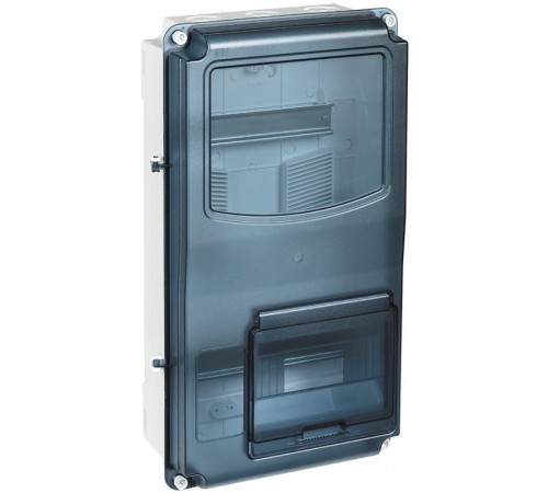 Корпус пластиковый навесной ЩУРн-П 3/12 IP66 PC (500х290х122мм) KREPTA 3  MSP3-N-12-66-L  IEK