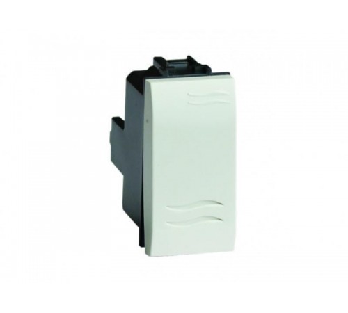 Brava слоновая кость Выключатель 16А 1 мод.  75001S  DKC