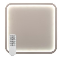 Светильник светодиодный управляемый с пультом 80W, Max. 5600Lum, 3000К-6500K, IP20, белый AL5840 SQUARE  41692  FERON