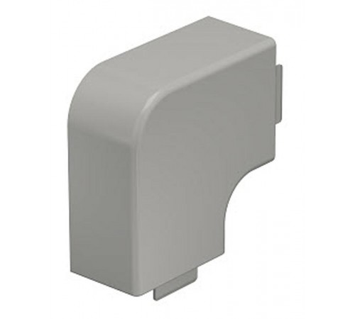 Крышка плоского угла кабельного канала WDK 40x60 мм (ПВХ,серый) (WDK HF40060GR)  6021735  OBO Bettermann