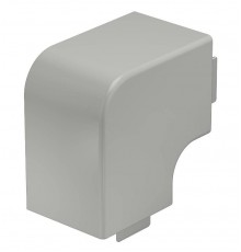 Крышка плоского угла кабельного канала WDK 60x60 мм (ПВХ,серый) (WDK HF60060GR)  6022448  OBO Bettermann