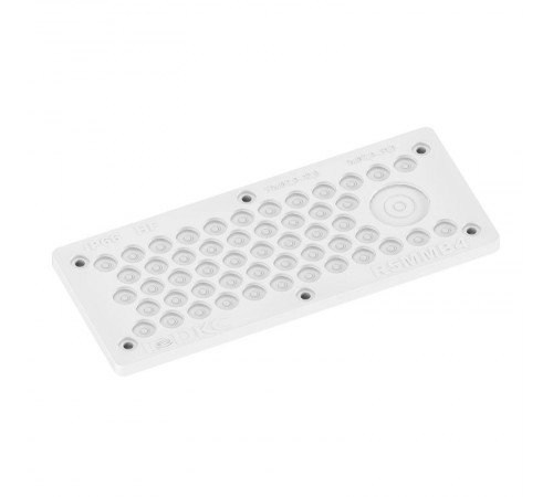 Мембранный кабельный ввод, EPDM, IP66, t эксп. -70..+90, ШхВ 216х89 мм, 51x2,0-12,0 мм, 1x2,0-31,0 мм  R5MMB4  DKC