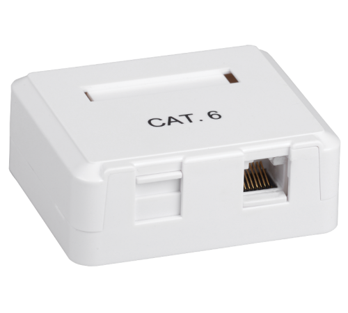 Настенная инф. розетка RJ45 кат. 5E FTP 2-порт  CS2-1C5EF-22  ITK