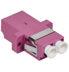 ITK Адаптер оптический проходной LC-Duplex OM4 UPC  FC-LCD-UPC-04  ITK