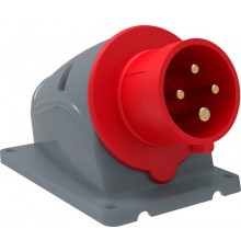 Вилка стационарная ССИ-514 16А-6ч/380-415В 3Р+РЕ IP44 MAGNUM  PSN52-016-4  IEK