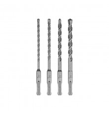 Набор буров по бетону 5-6-8-10х160 мм, 4 шт., в пластиковой коробке SDS PLUS  KR-91-0405  Kranz