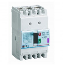 Автоматический выключатель DPX3 160 термомагнитный расцепитель 50кА 400В 3П 120А  420126  Legrand