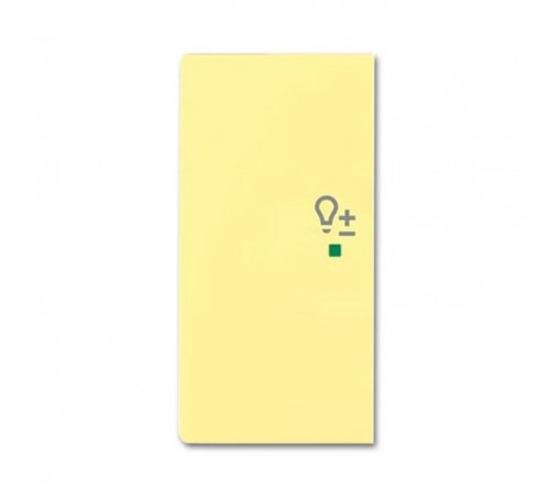 Клавиша двойная левая free@home, светорегулятор, future, цвет sahara/жёлтый6220-0-0576 ABB